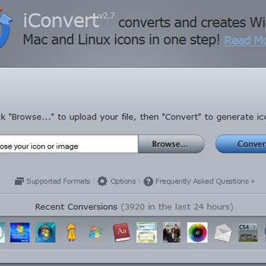 Create an app ico for a website mac software
